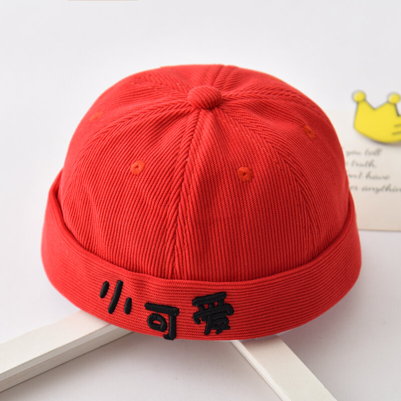 Mũ địa chủ cho trẻ sơ sinh mũ quả dưa cá tính cho bé trai bé gái mẫu xuân thu mũ yuppie cho trẻ em siêu dễ thương phong cách hàn quốc sành điệu