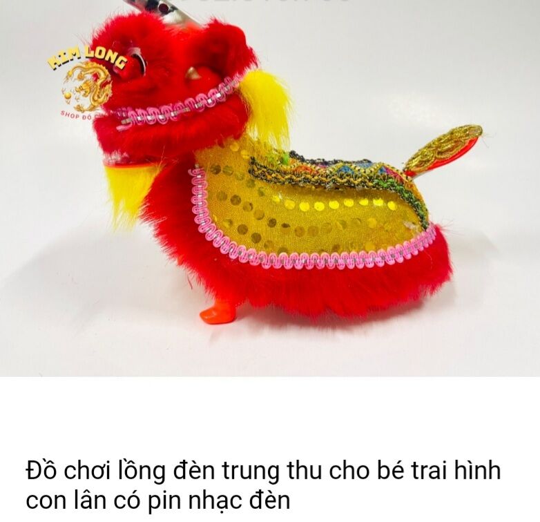 lồng đèn Trung thu múa lân dùng pin