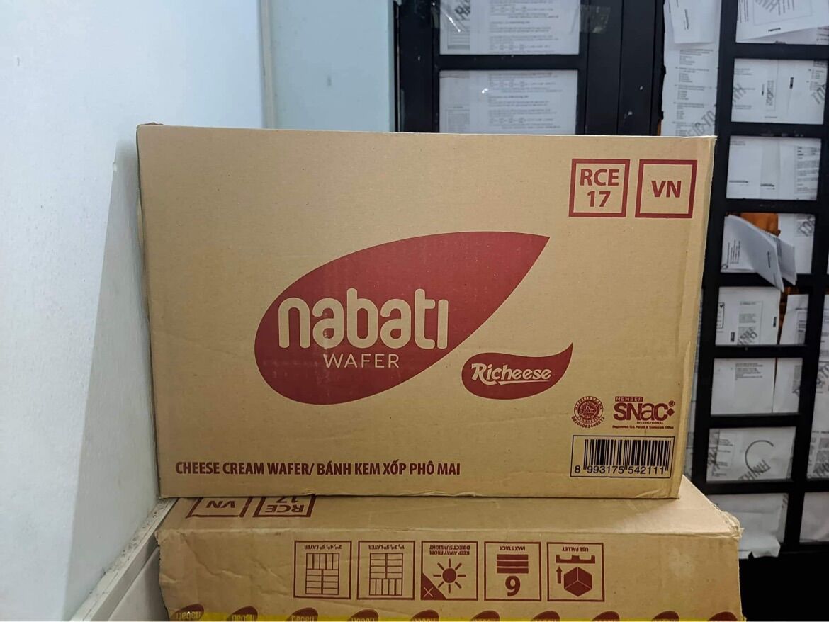Thùng 12 lốc nabati gói 17g