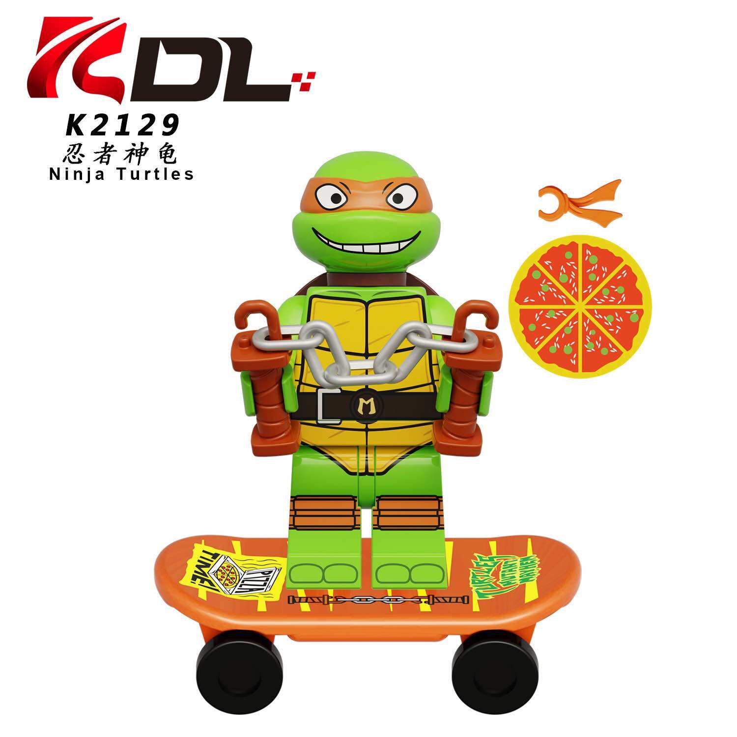 Ninja Rùa Đồ Chơi Lắp Ráp Các Nhân Vật Ninja Rùa (KDL817)