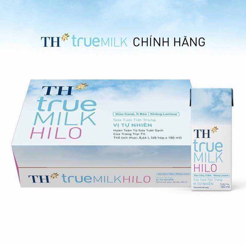 Sữa Tươi Hilo TH True Milk ( thùng 48 hộp )