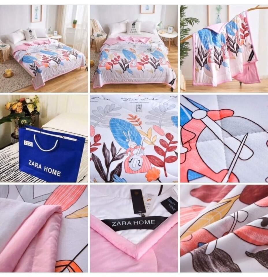 CHĂN HÈ ĐŨI ZARA  HOME