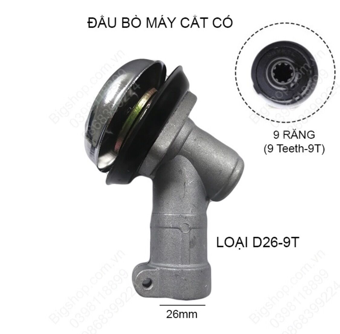 Đầu dao máy cắt cỏ đủ các kích cỡ