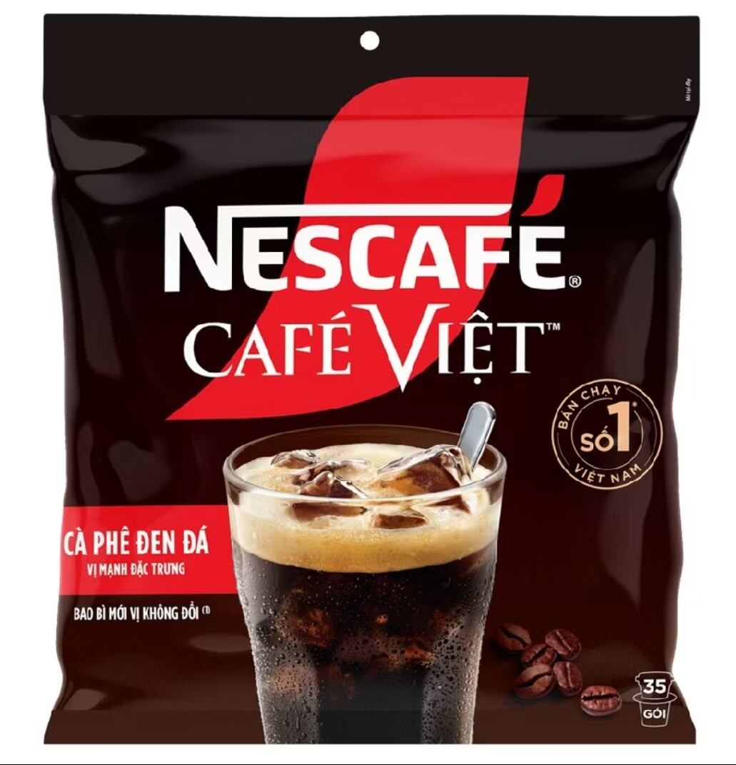 Cà phê hòa tan NESCAFÉ Café Việt Cà phê đen đá (Túi 35 gói x 16g)