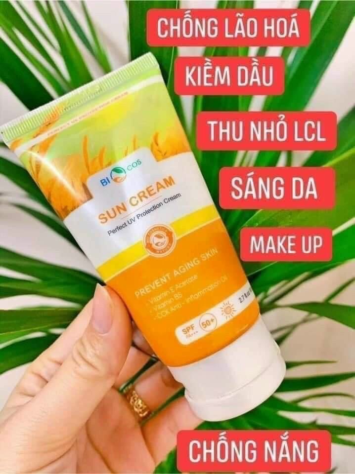 Kem chống năng SUN CREAM MOTHER & CARE