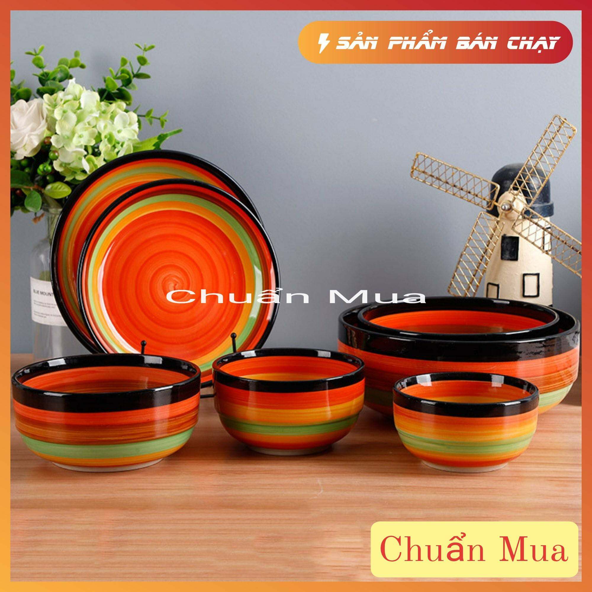 Chén đĩa đẹp tô ăn cơm hàn quốc chén ăn cơm Sứ Kiểu Dáng Hiện Đại An Toàn Sang Trọng Bát Sứ đủ size