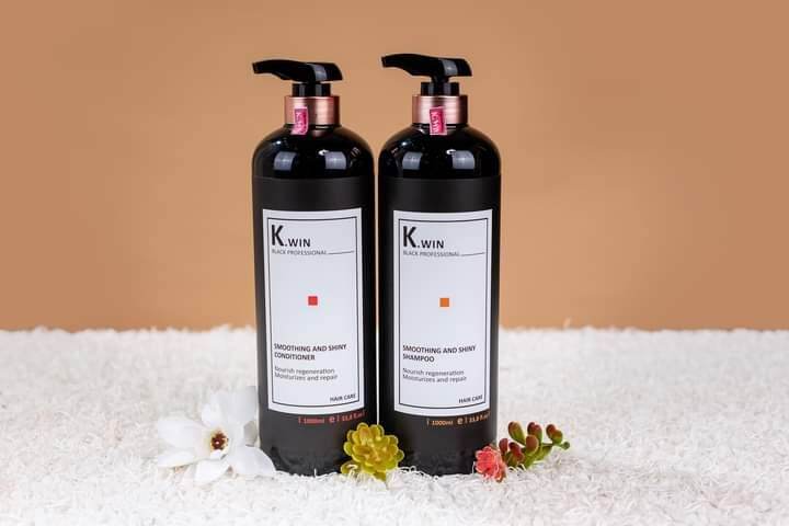 Bộ dầu gội-xả kwin mềm mượt ngăn dầu ngăn gàu 1000ml