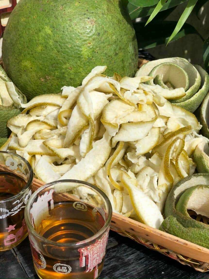 Mứt vỏ bưởi đường phèn 1kg [ Đặc sản Bến Tre]