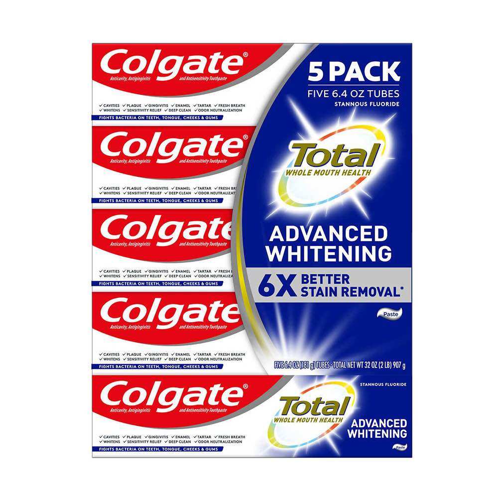 Kem đánh răng Colgate ToTal Advanced Whitening 181g (Mỹ)