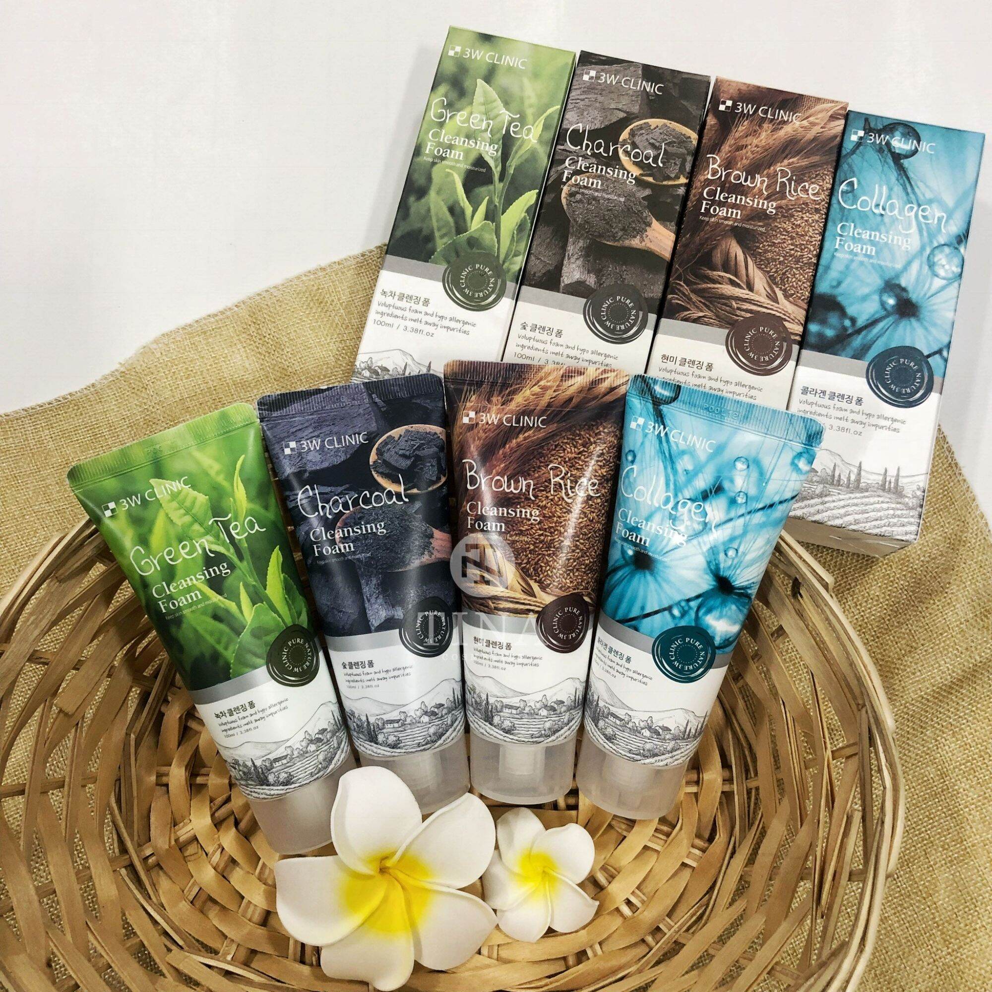 Sữa rửa mặt sạch sâu 3W CLINIC 100ML
