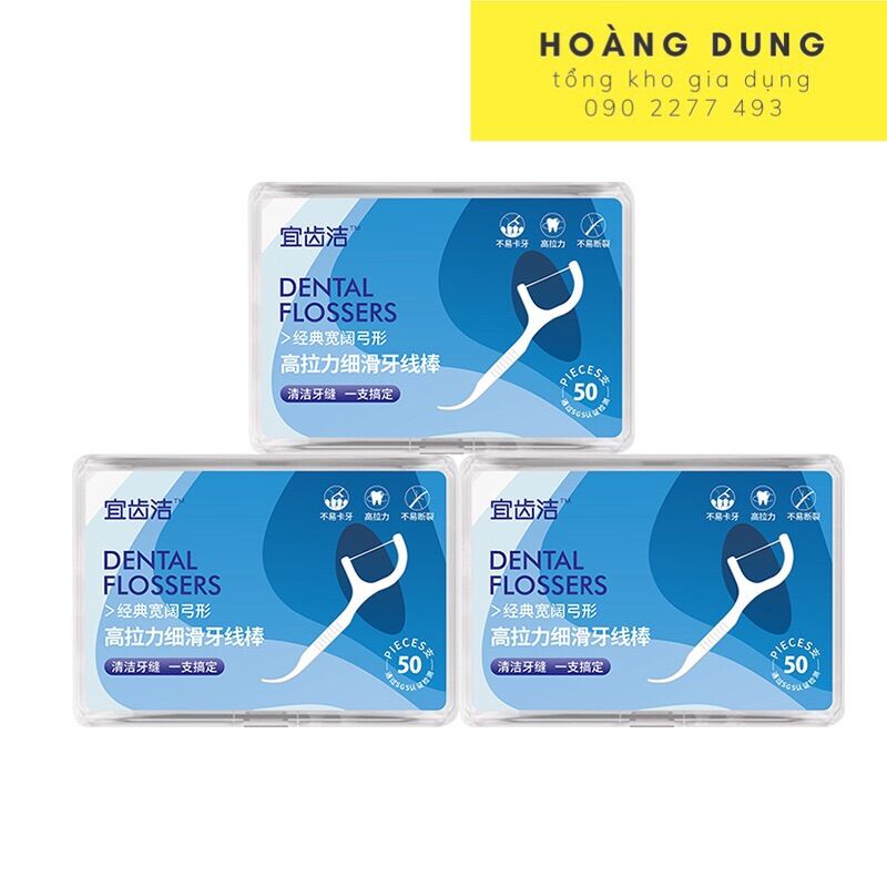 Combo 2 hộp chỉ nha khoa tổng 100c