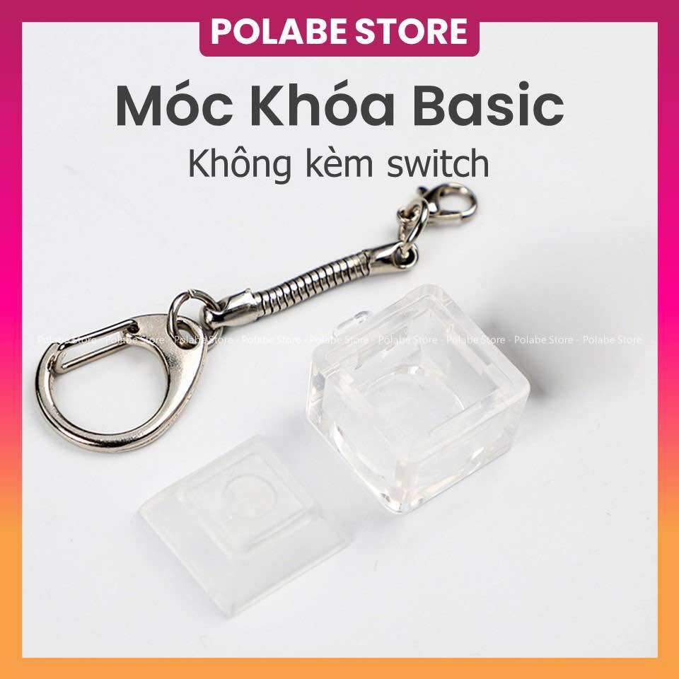 Móc khóa switch tester bàn phím cơ, có thể làm đồ chơi giảm căng thẳng switch tester - Polabe Store