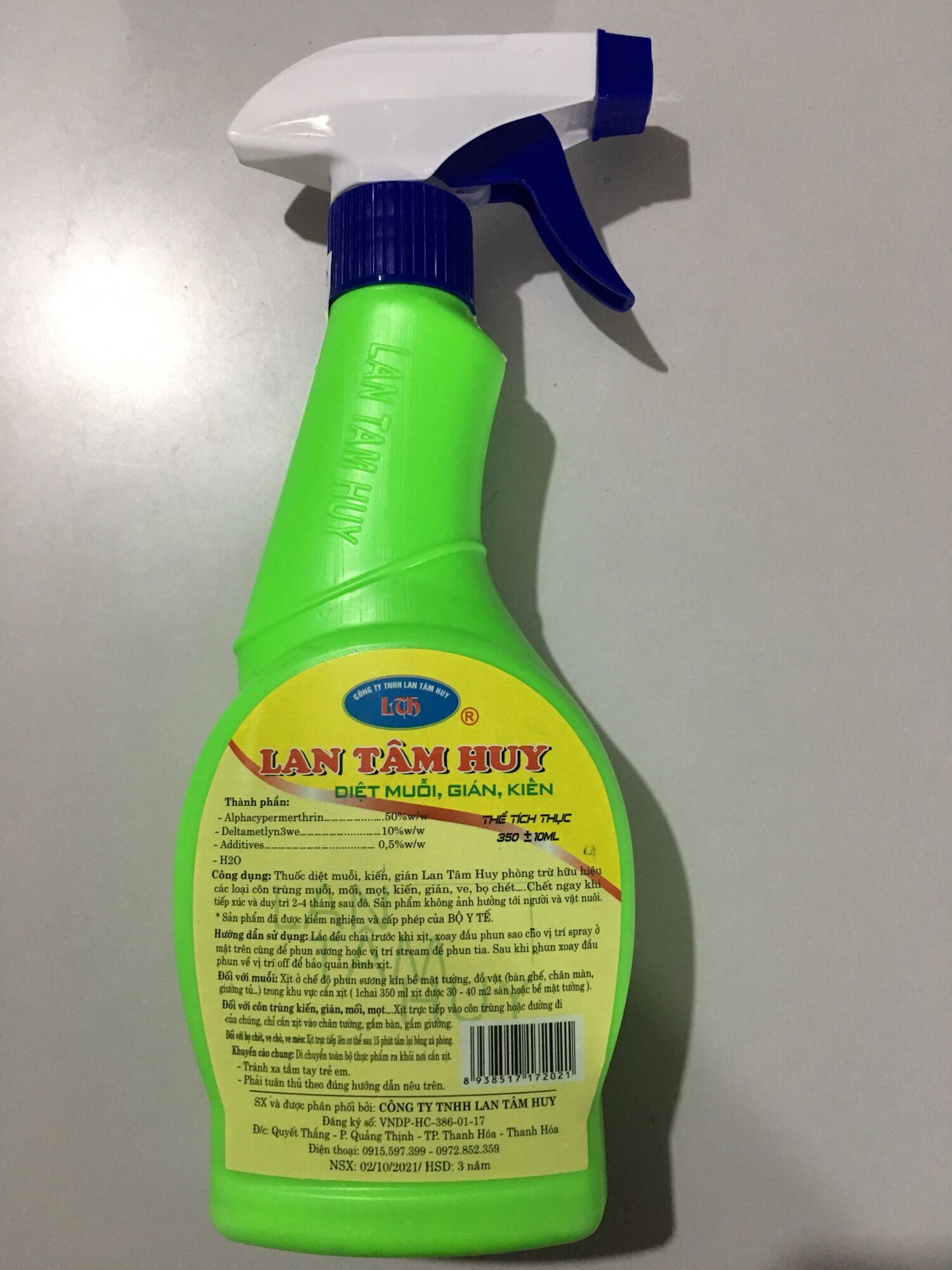 Thuốc diệt muỗi kiến gián