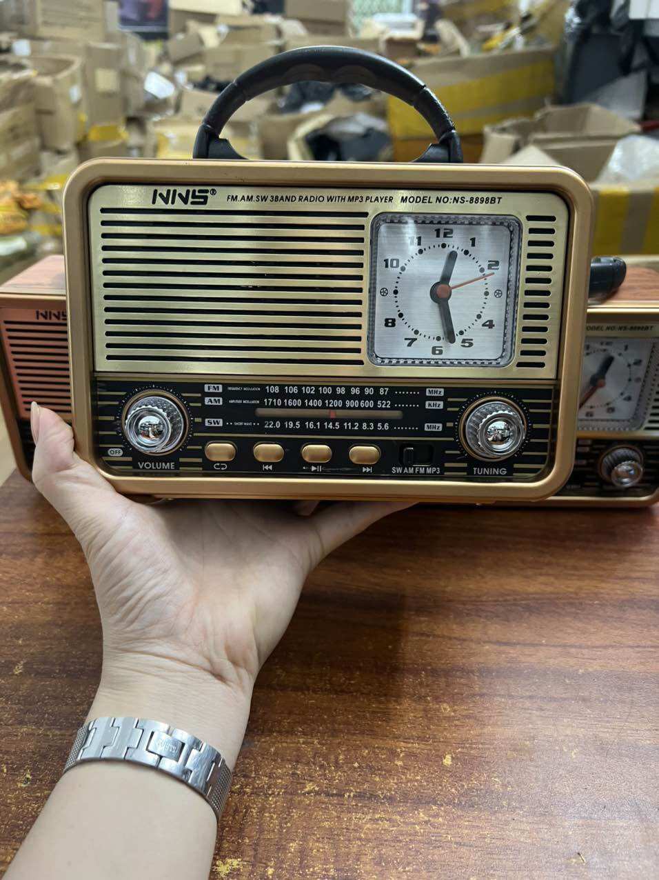 đài Radio NNS hàng Nhật bãi 98%(made in japan)