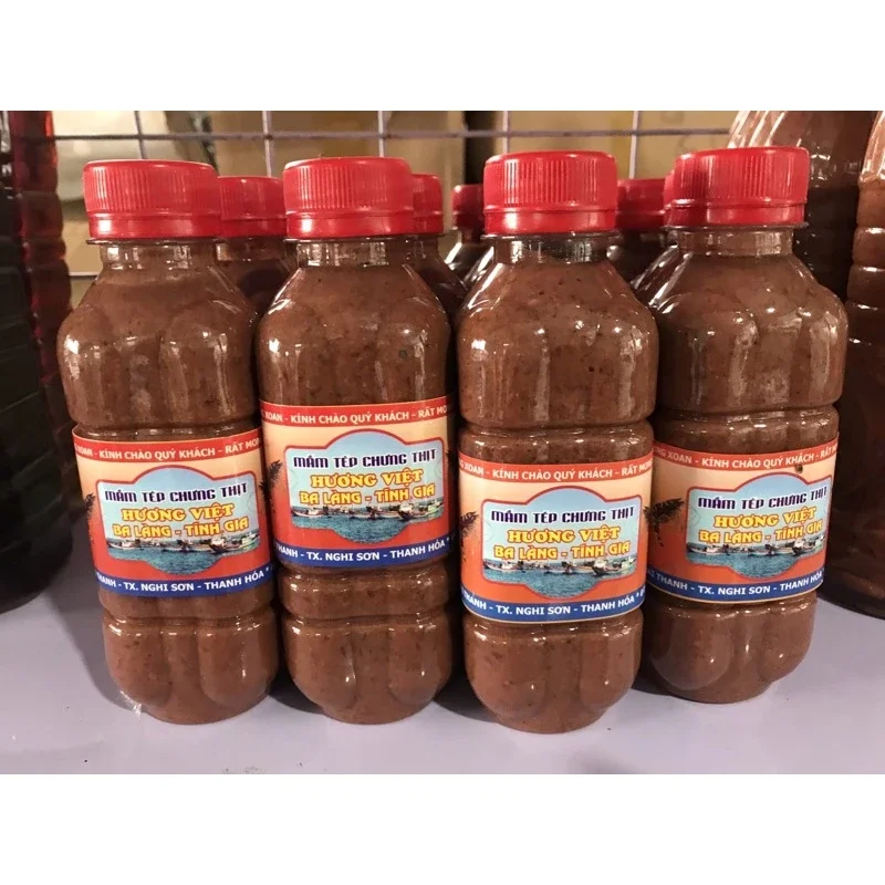 300ml mắm tép chưng thịt - đặc sản ba làng