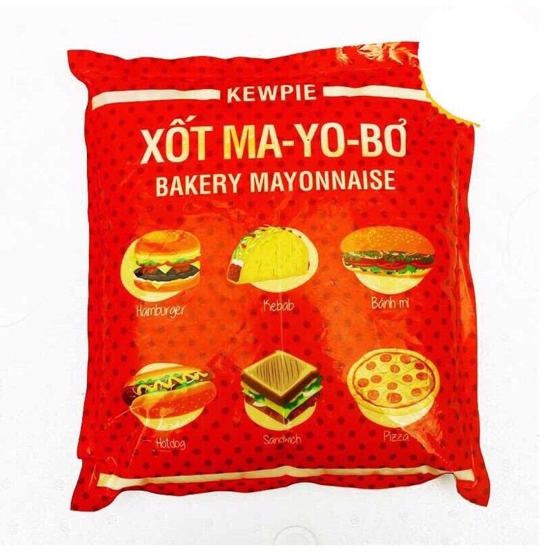 Xốt ma-yo-bơ gói 3kg kewpie