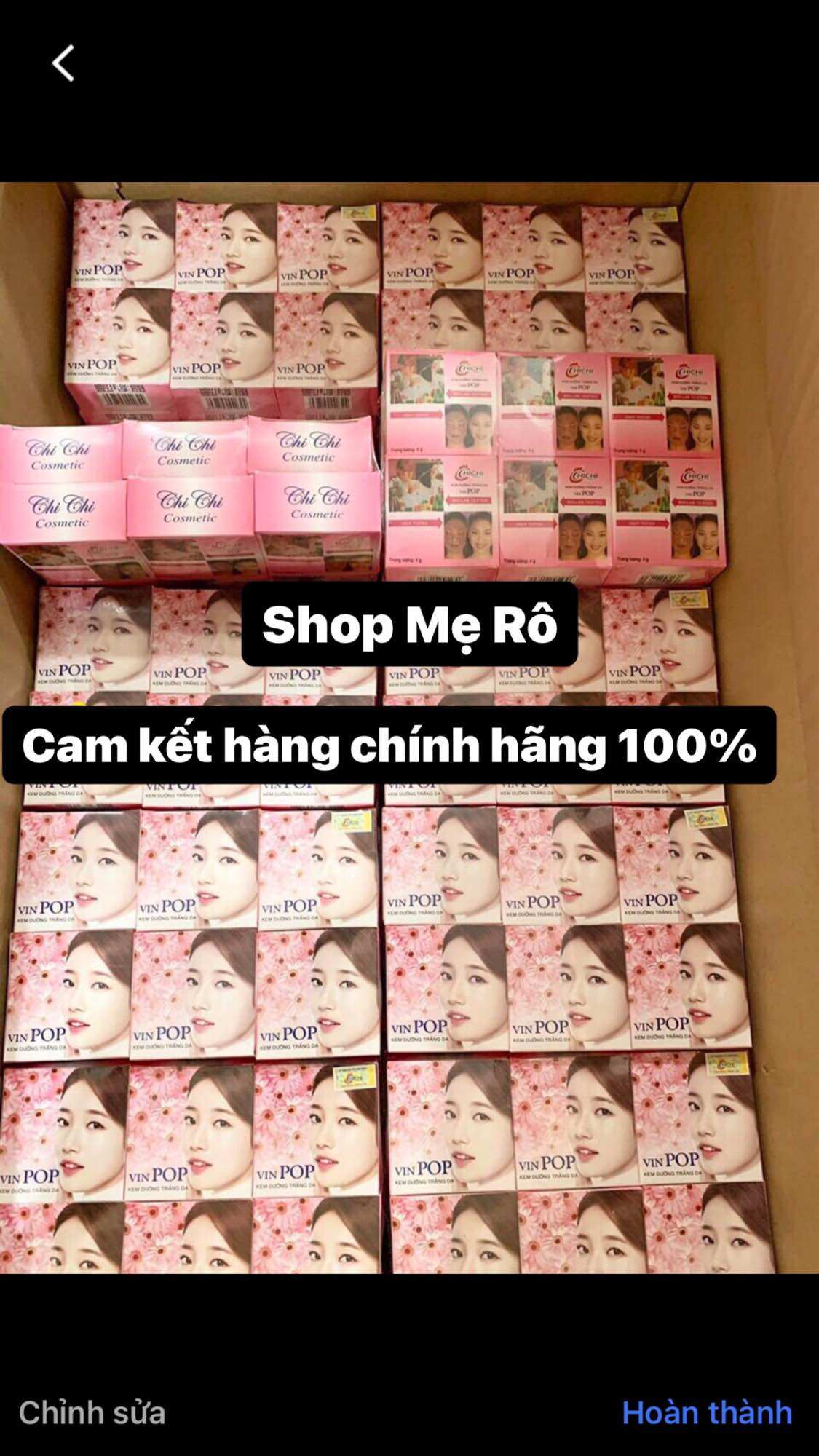 lẻ 1 hủ kem pop chi chi trắng da hủ 4gram (hàng việt nam)