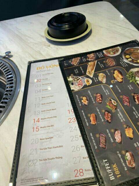 Bìa menu 6 trang a4