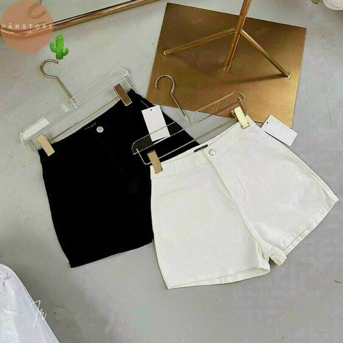 Quần sọt kaki trơn không túi sang chảnh