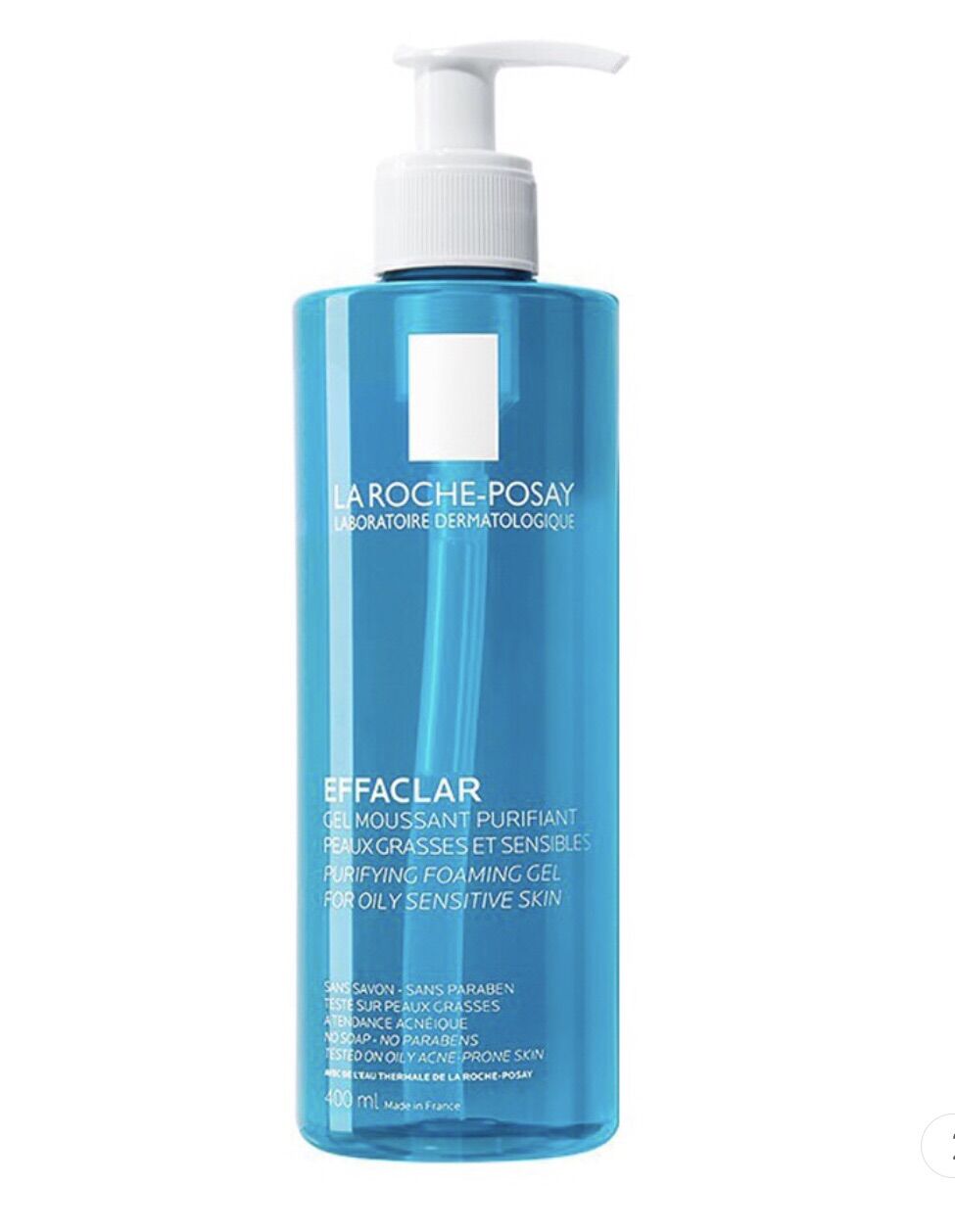 [HCM]Sữa Rửa Mặt Giảm Nhờn Cho Da Dầu Mụn La Roche-Posay Effaclar 400ml