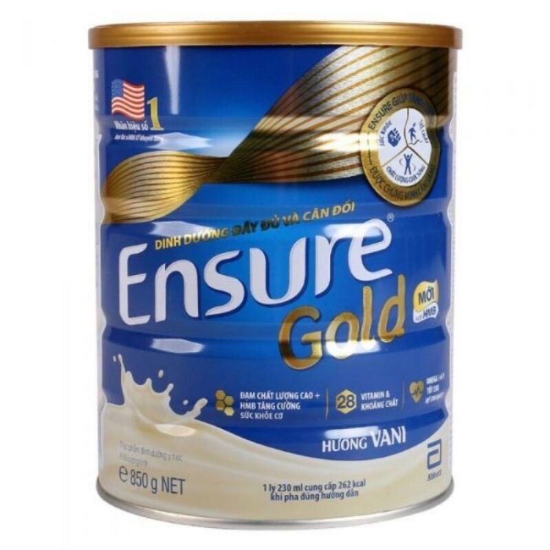 Sữa bột Ensure gold 850g