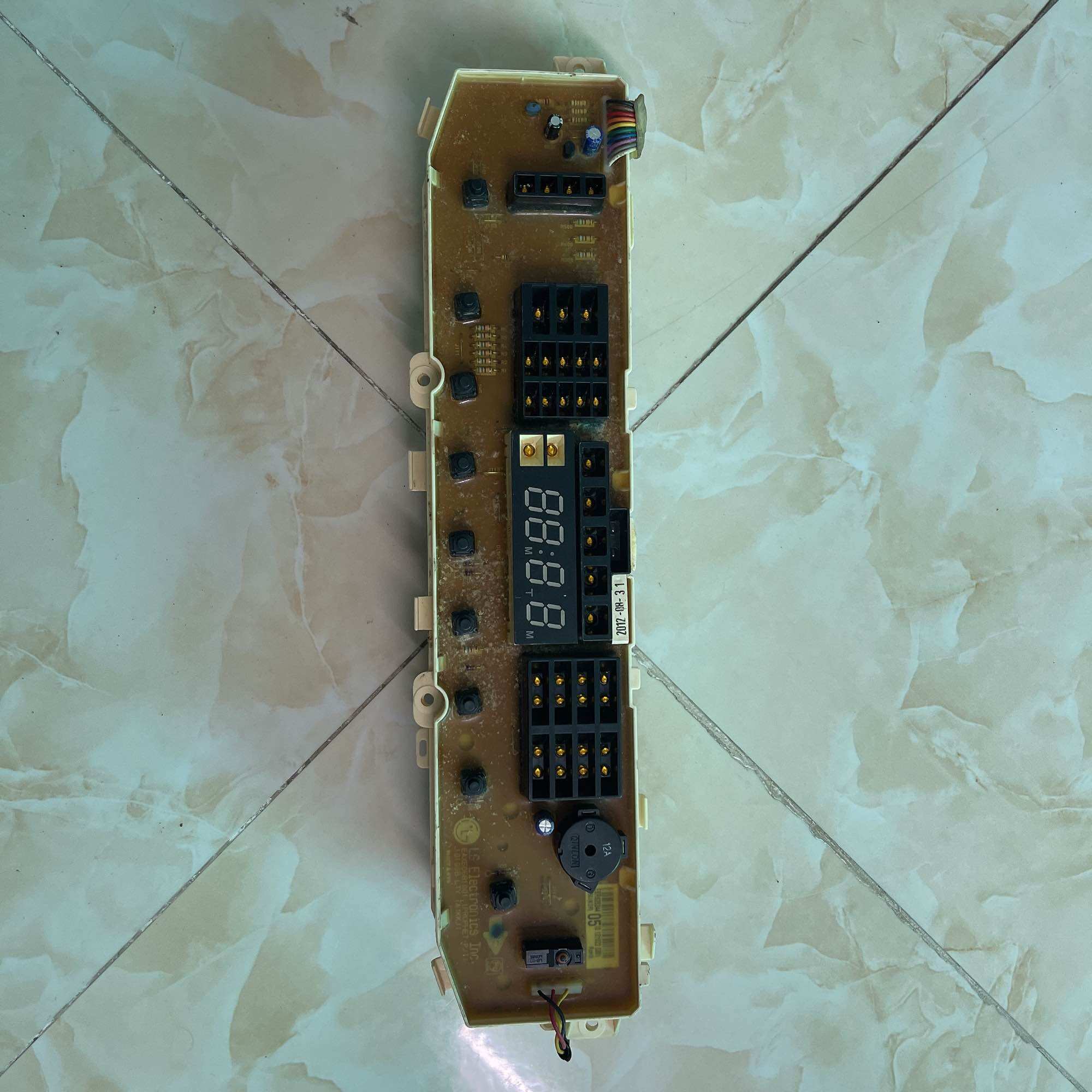 Bo mạch máy giặt lg inverter 7-8kg tháo máy zin