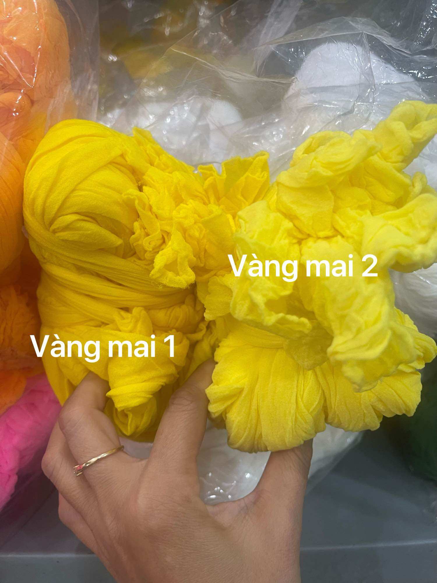Voan trơn - 1 cục 20 sợi