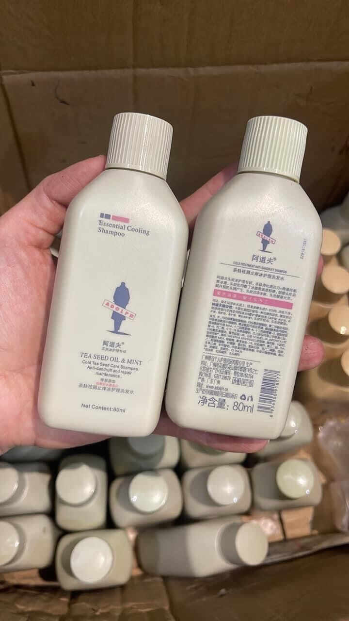 Dầu gội Adolph mini size 80ml