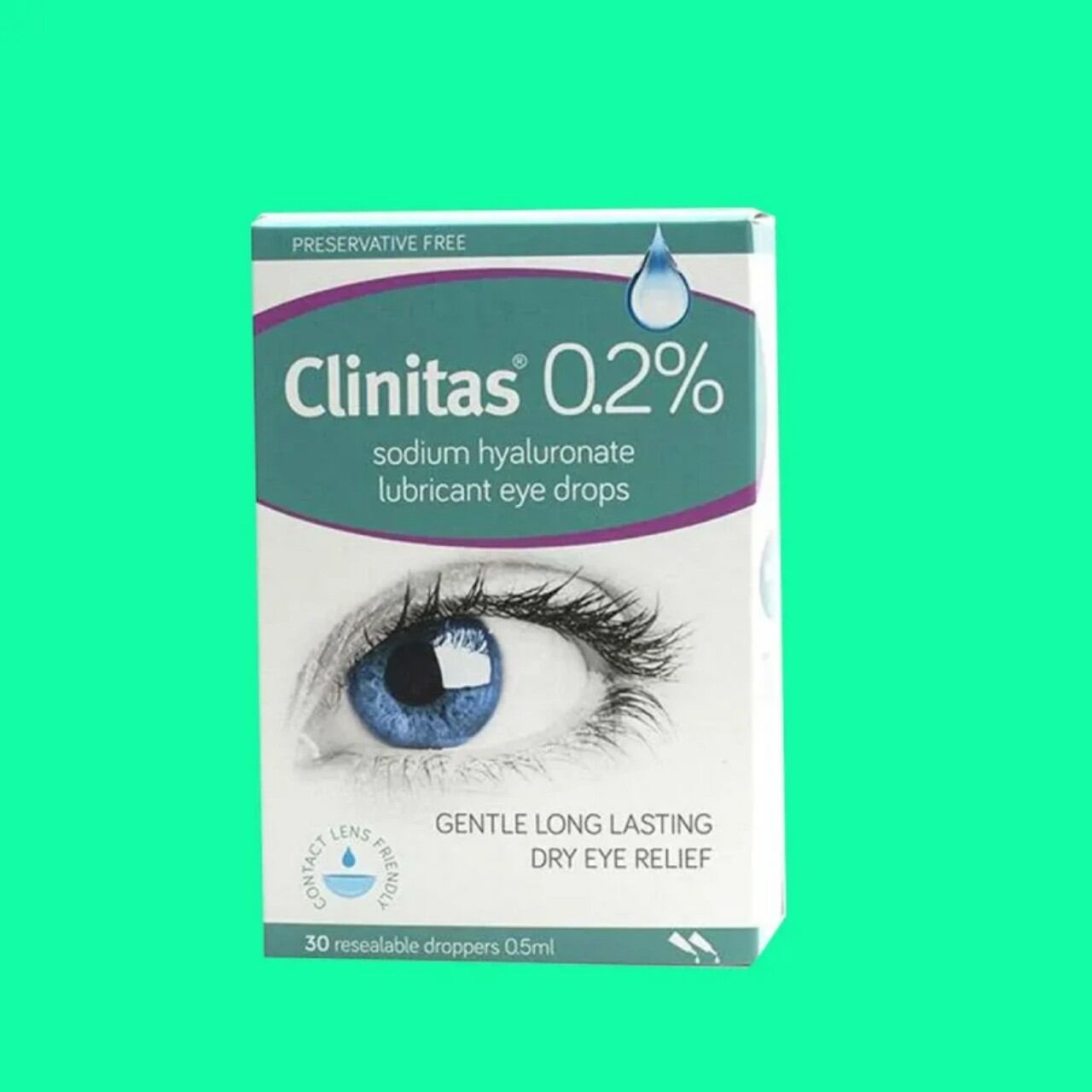 Dung dịch nhỏ mắt Clinitas 0.2%
