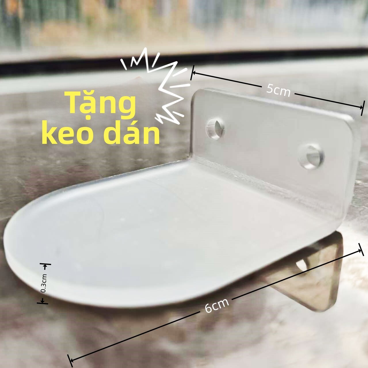 DUOCAN | Kệ Hiển Thị Mica Trong Suốt