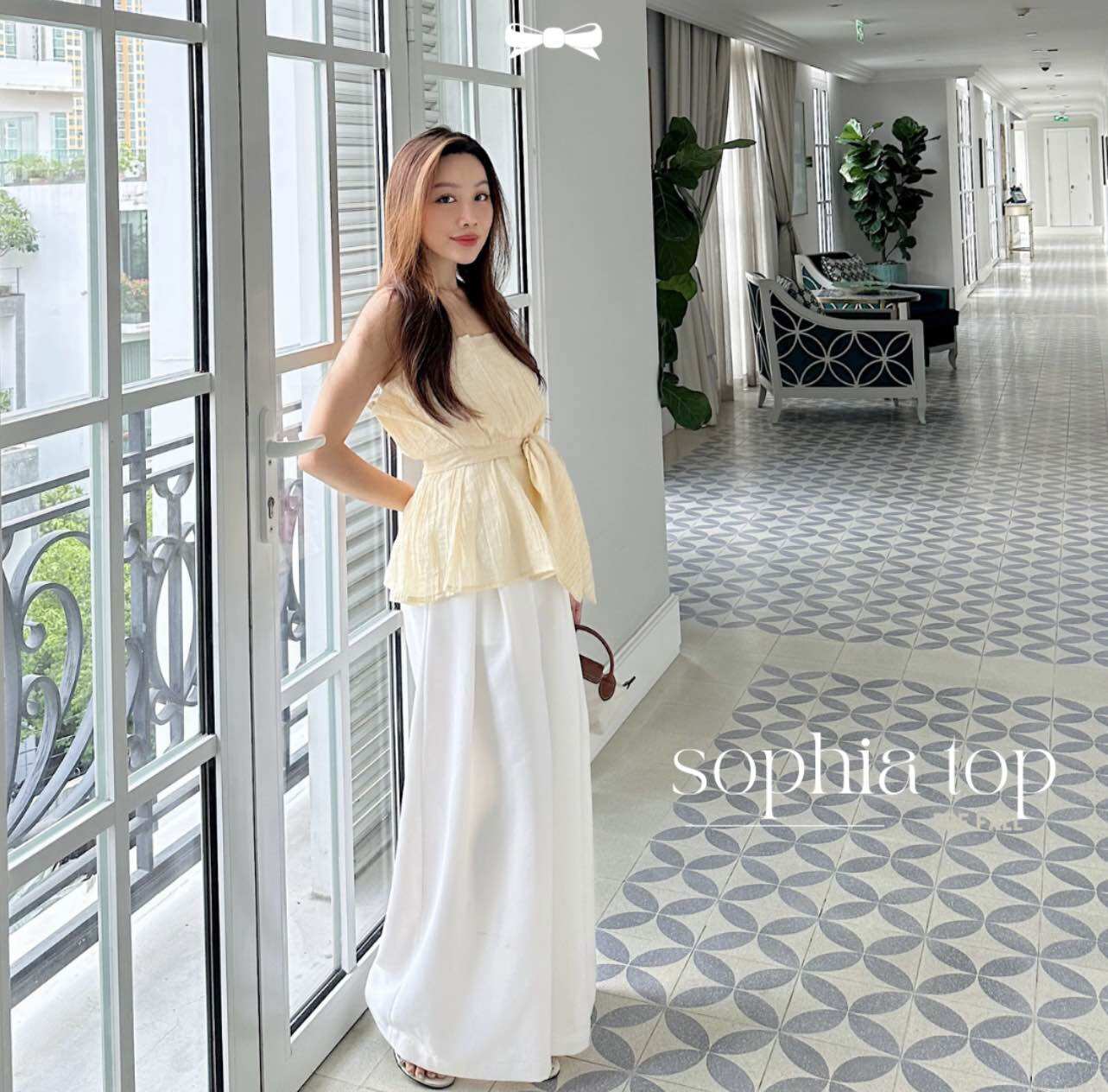 Soda pop - sophia top - áo cúp ngực vàng xinh xắn