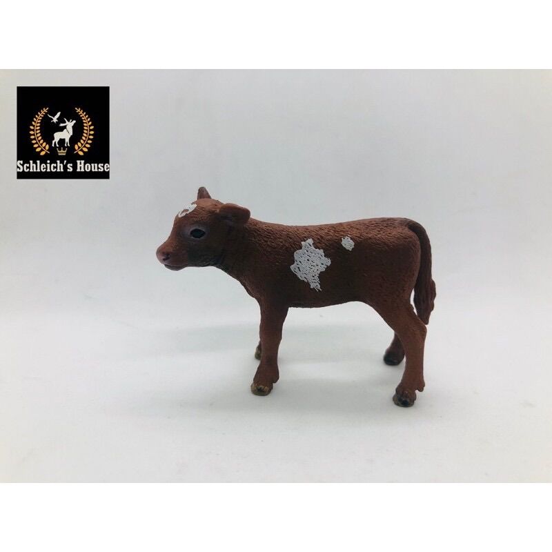 Mô hình động vật , đồ chơi con vật Schleich chính hãng Bò lomghorn texas con 13881 - Schleich House