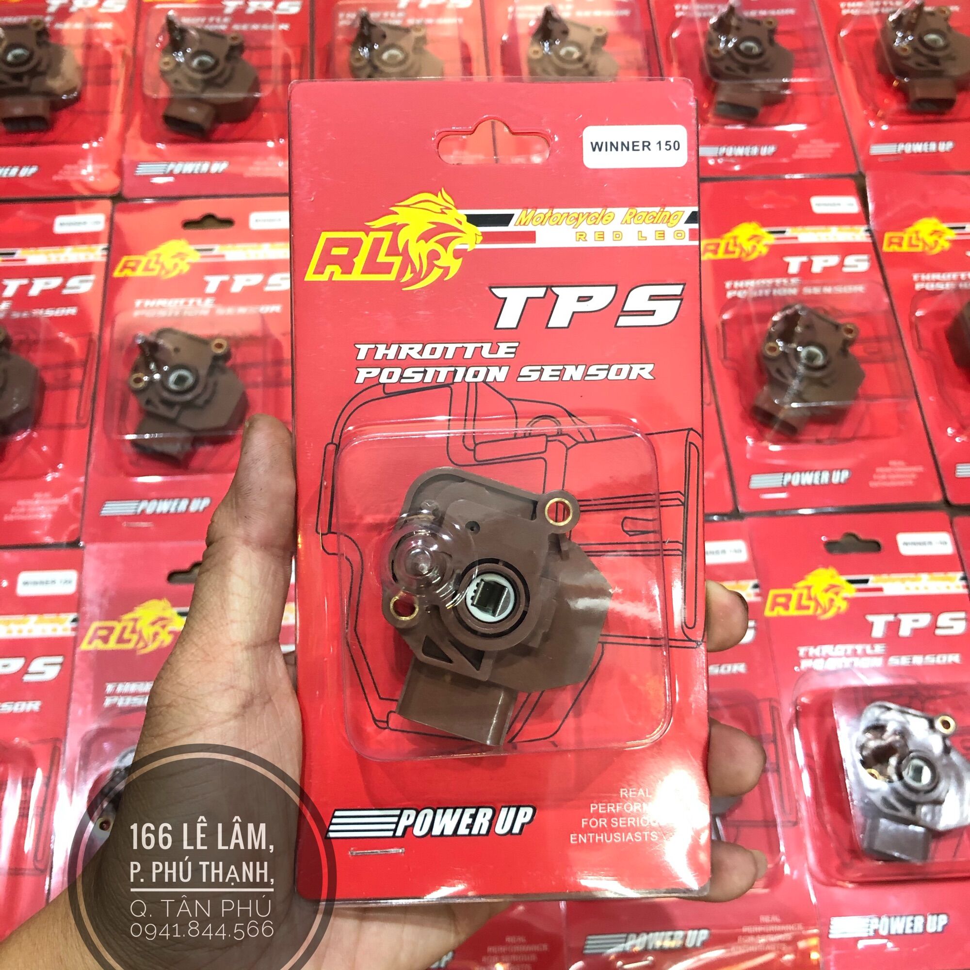 TPS Redleo họng xăng Winner Sonic chính hãng