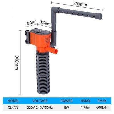 Máy lọc nước mini cho bể cá để bàn