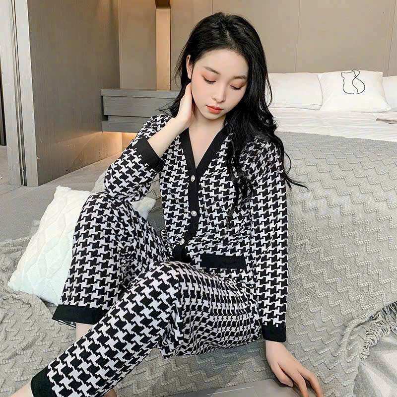 Lovely style 0876 sleeve silk long sleeve pajamas pants kimono pants-less than 60kg