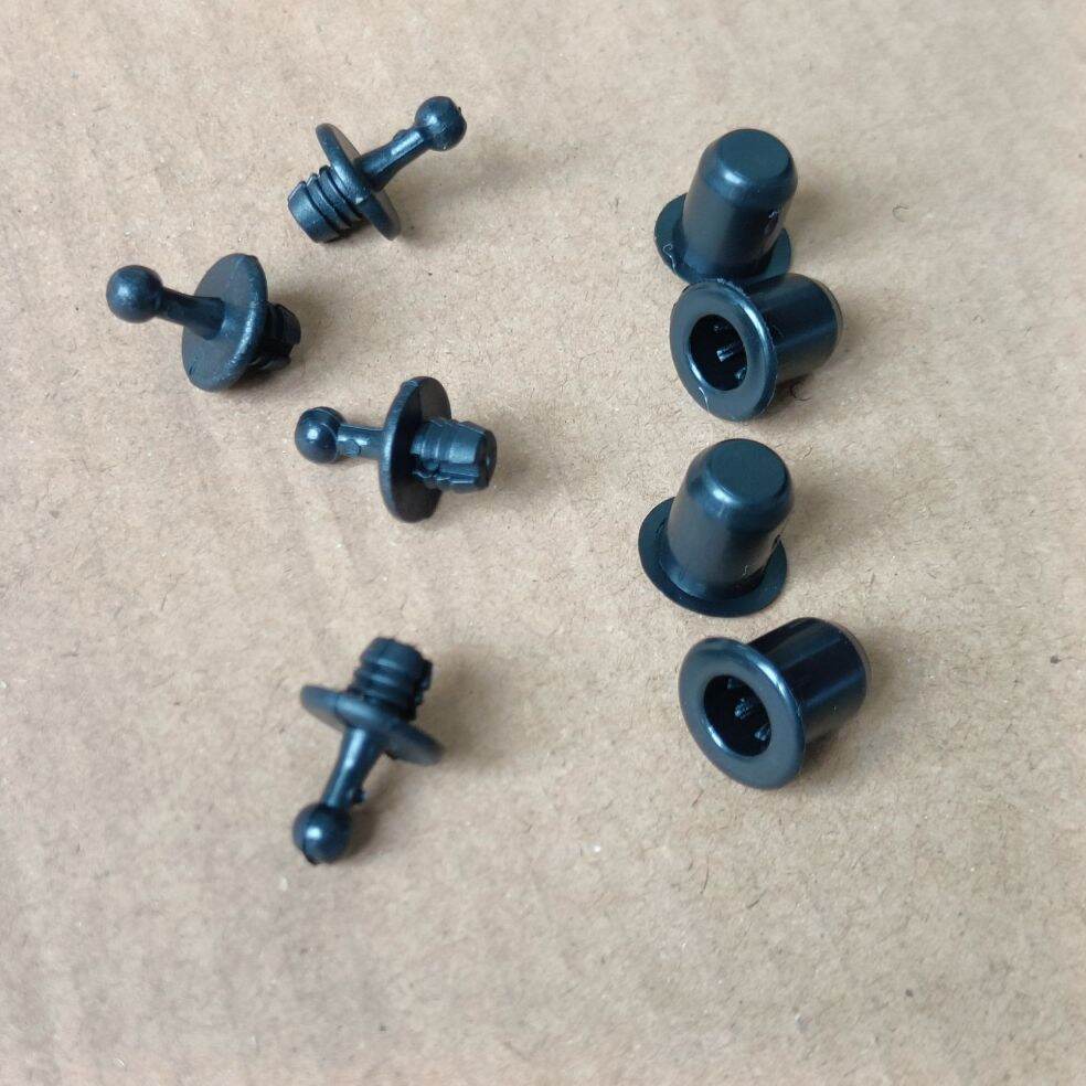 Bộ 4 Giắc Chân E Căng Loa, Chốt Giữ Lưới Loa (4 Đực + 4 Cái)