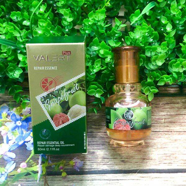 Tinh dầu bưởi Grapefruit Valert cho tóc khô hư tổn 60ml