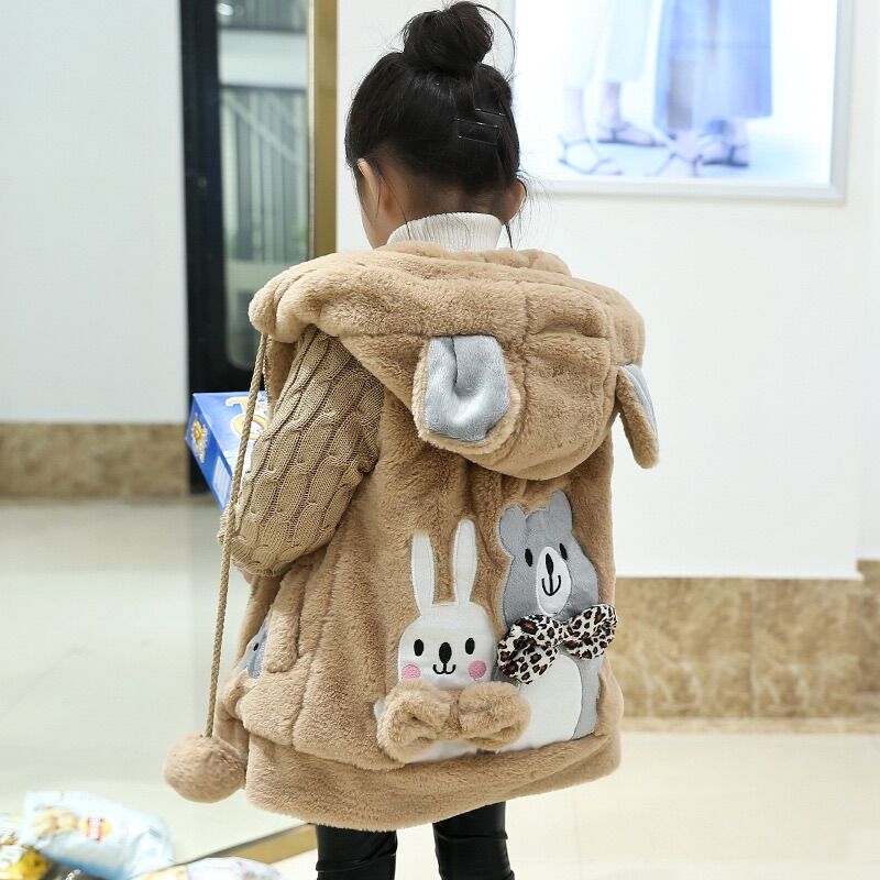 [ HÀNG SẴN ] Áo khoác len lông Cừu dễ thương cho bé gái
