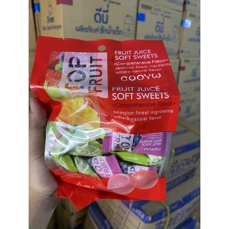 Kẹo Dẻo Trái Cây Top Fruit 320g