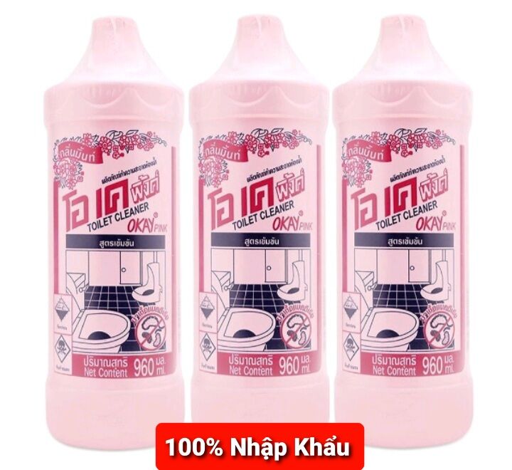 Nước tẩy bồn cầu okay thái lan 960ml