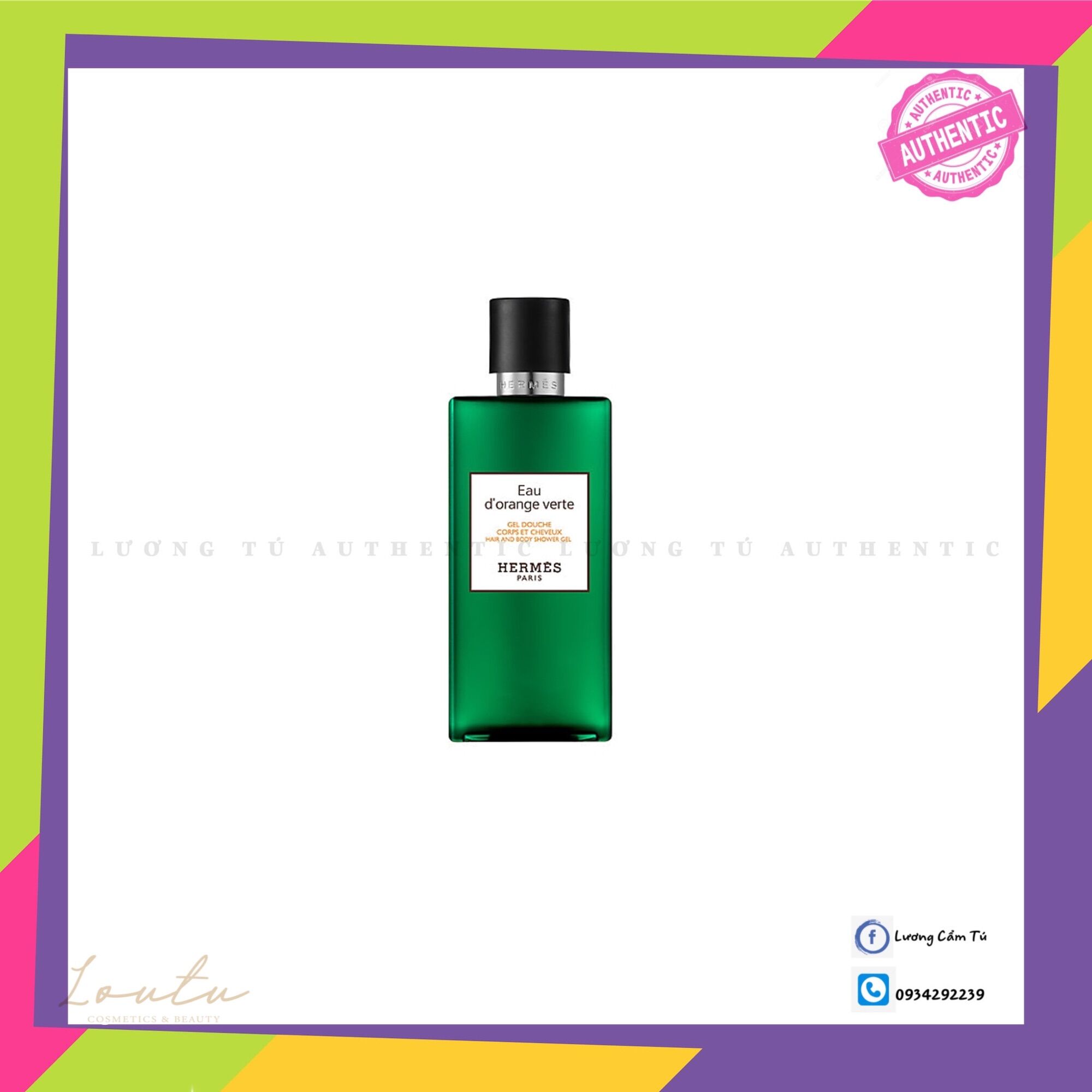 Sữa tắm hermes eud