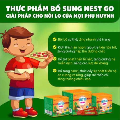 Ống uống dinh dưỡng nest go