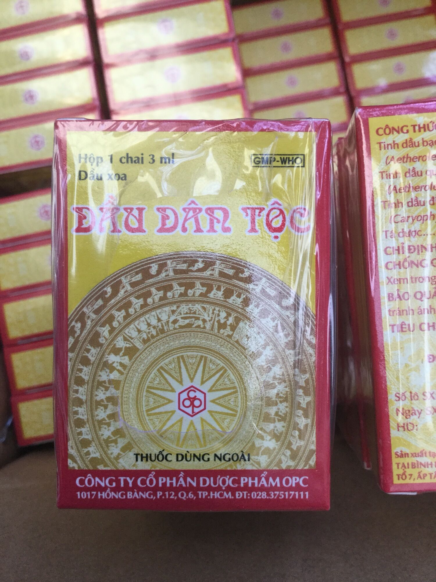 DẦU DÂN TỘC OPC ( Chai 3ml )