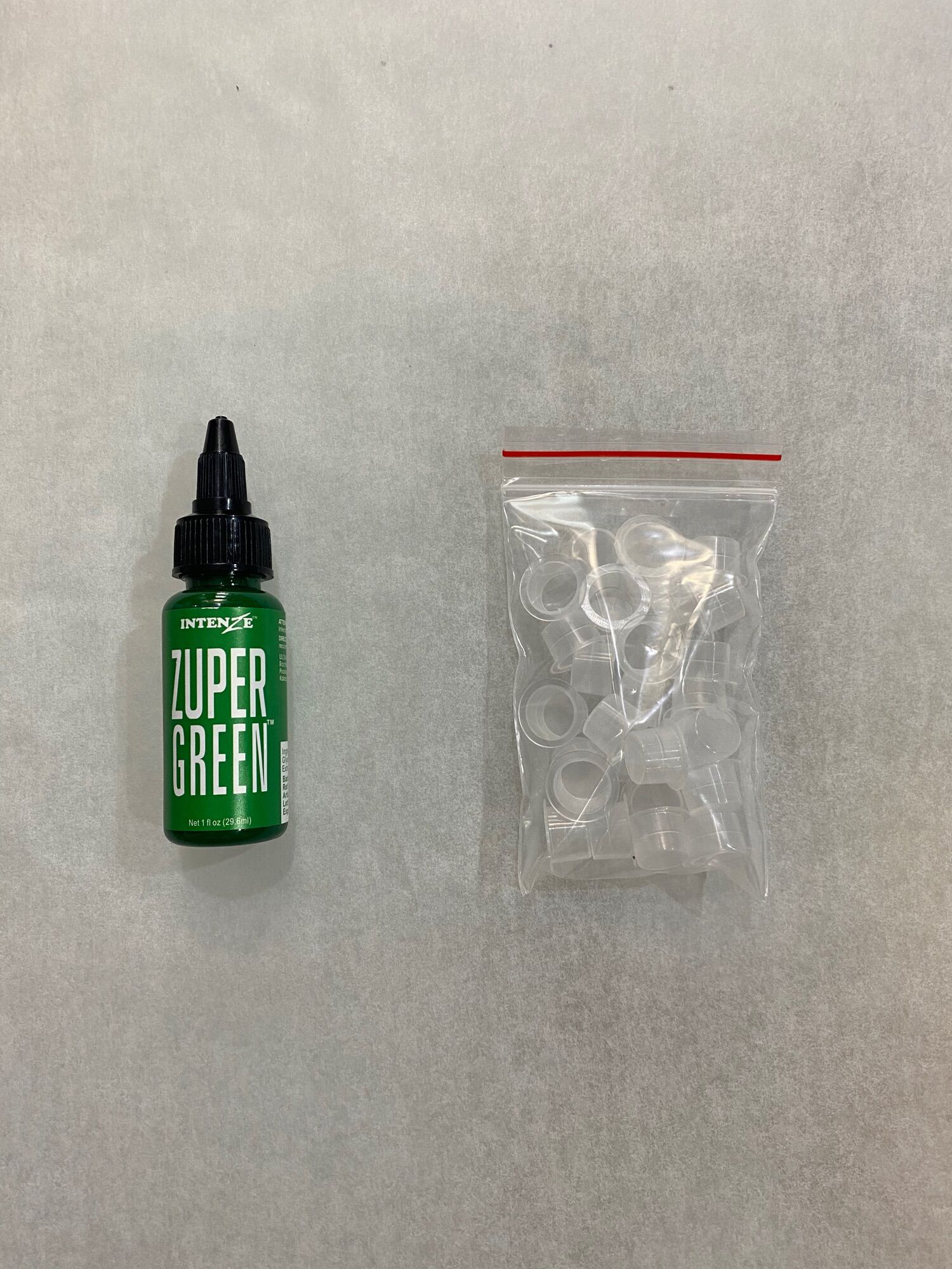 🎁 [ QUÀ TẶNG ] Mực xăm trung cấp mầu xanh 30ml Zuper Grenn🎁