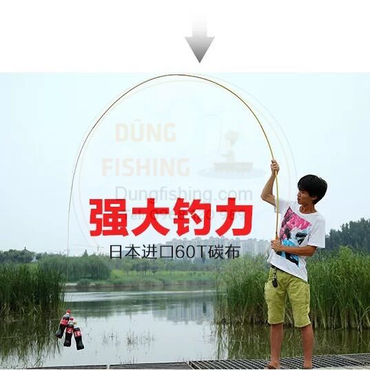Cần câu ánh kim longwen limited