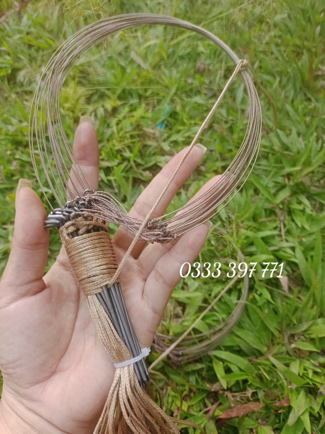 Giò thái chân thép bẫy gà rừng, 1 bộ 20 chân