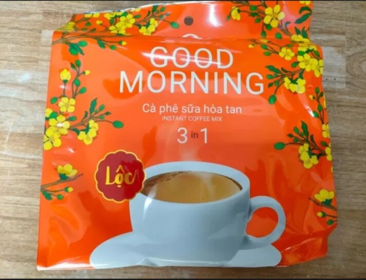 cafe hòa tan trần quang. 20g*24gr