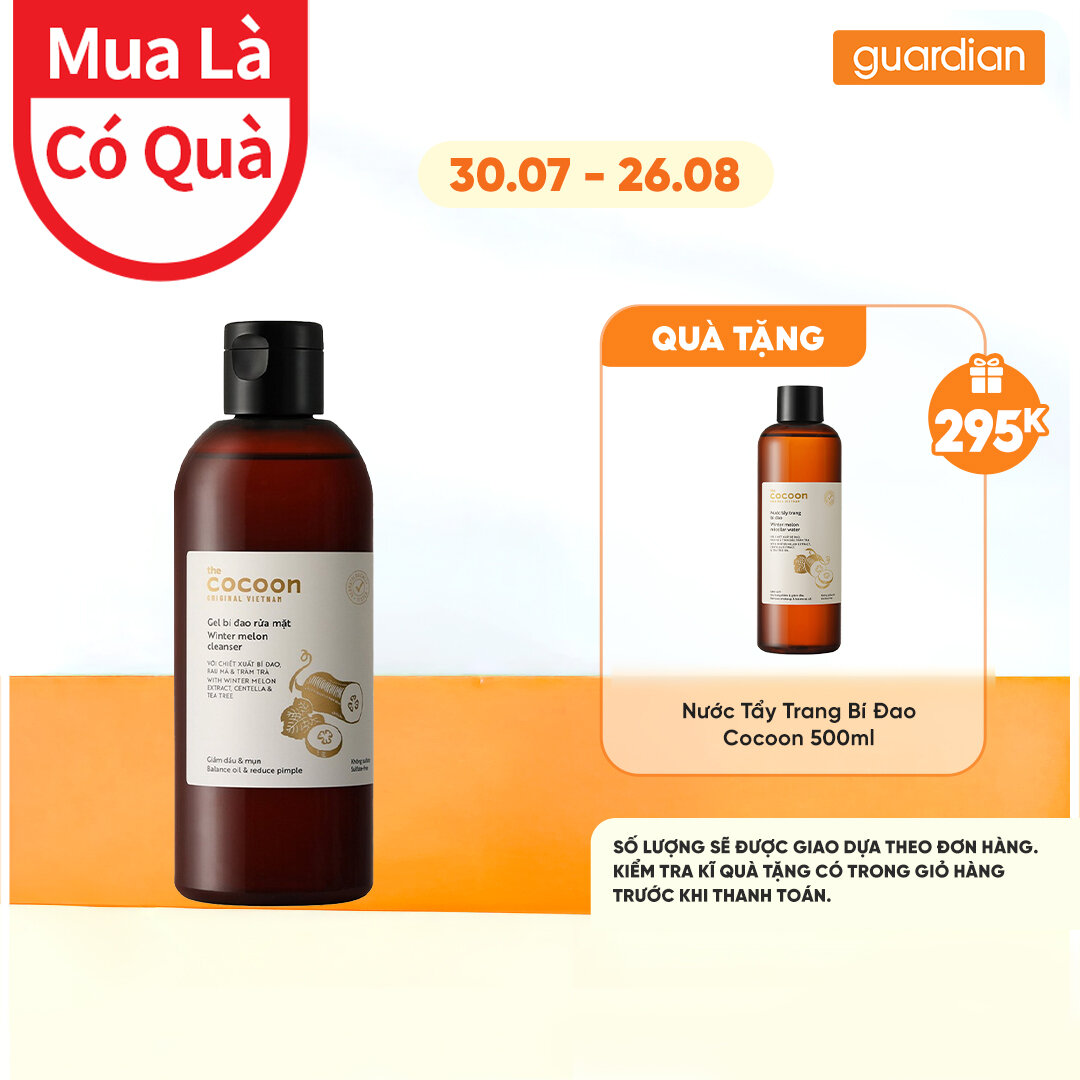 Gel Rửa Mặt Bí Đao Cocoon 310Ml