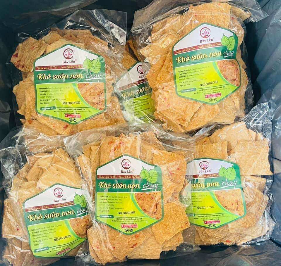 1 kg khô sườn non chay bảy lên/ tpc an tuệ