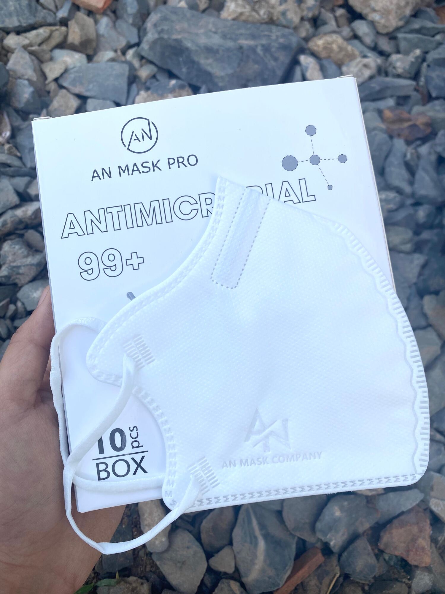 Giá bán (10 cái) Khẩu Trang 6D An Mask Pro Company N99+